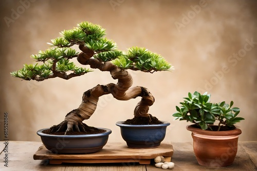bonsai tree in pot