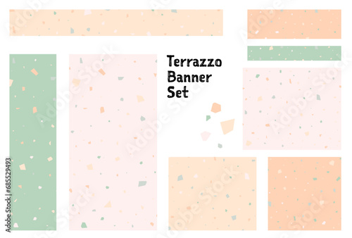 バナーセット_テラゾ柄