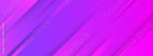 Banner background colorful. slash effect style. purple gradation. abstract 