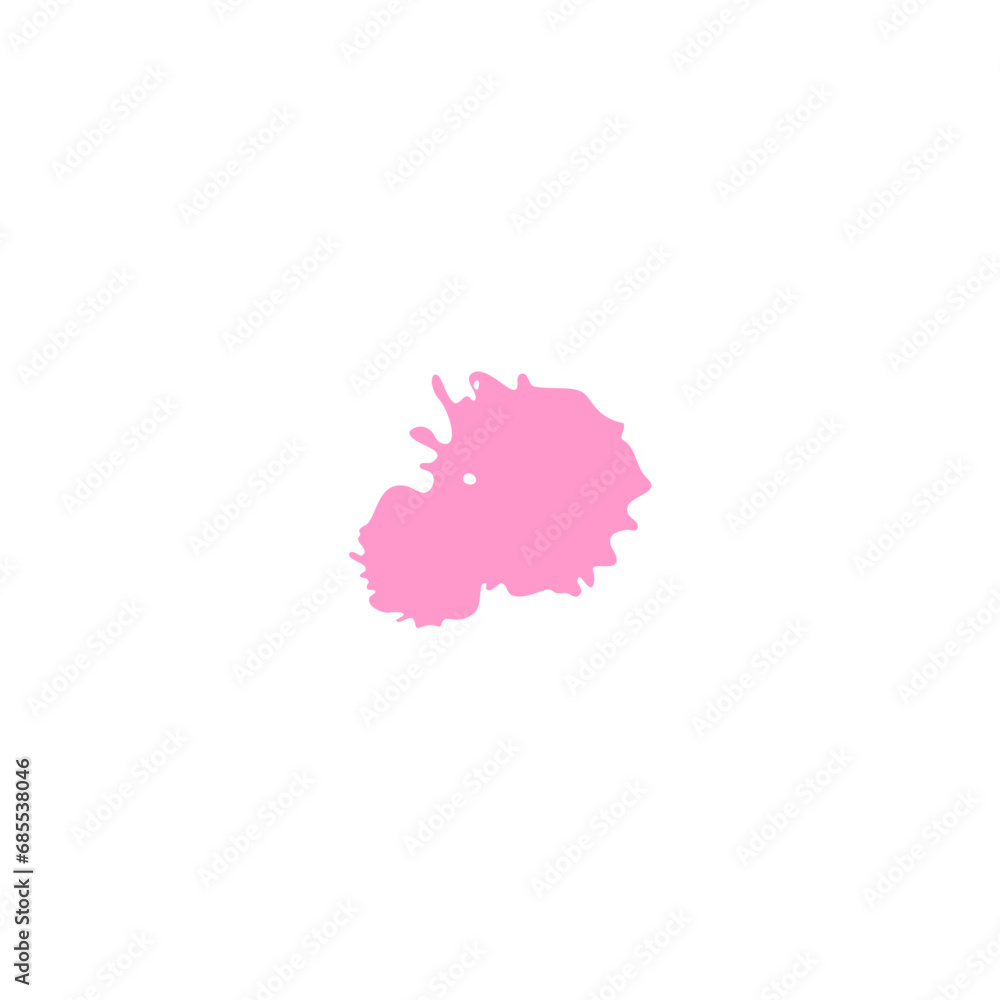 set of pink splash elements banner set of pink splash elements banner