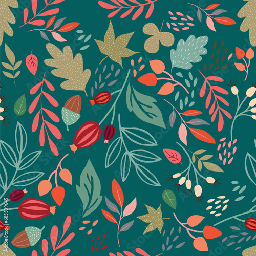 pattern flowers for background, seamless, texture, design vector, leaf