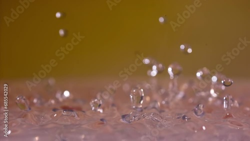 WaterSplashing Super Slow Motion 1000 fps photo