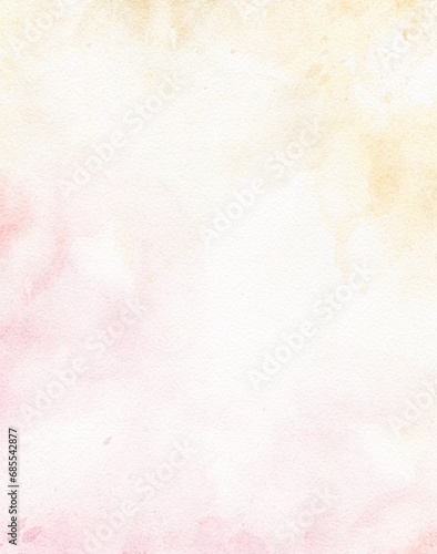 Orange and pink pastel Blob Watercolor Texture Backgrounds, Soft pastel background artistic element for templates invitation card design