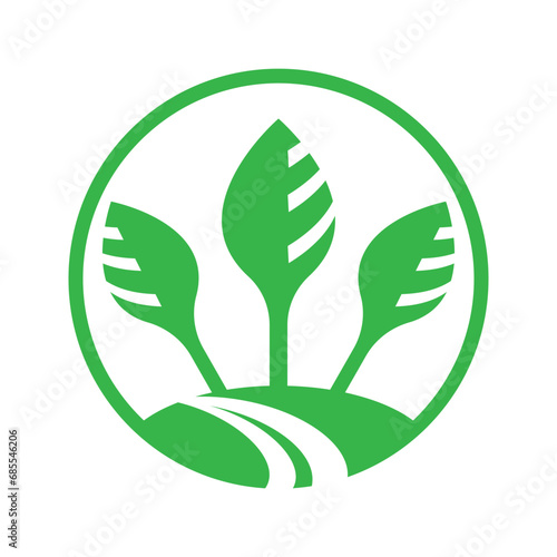 Ecology logo images illustration