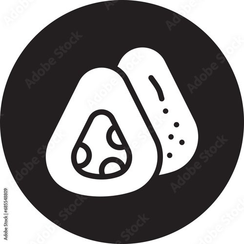 arancini glyph icon