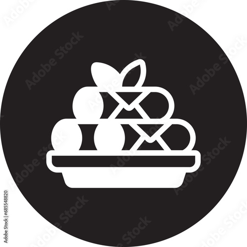 cannelloni glyph icon