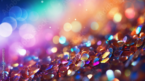 Glitter background colourful bright
