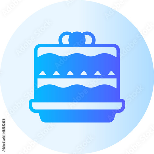 tiramisu gradient icon