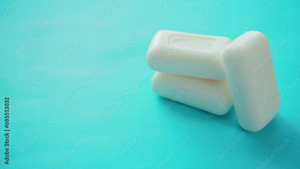 a stack of soap bars for hand skin care and hygiene. Natural extract, bath soap. Copy space for text a stack of soap bars for hand skin care and hygiene. Natural extract, bath soap. Copy space for text