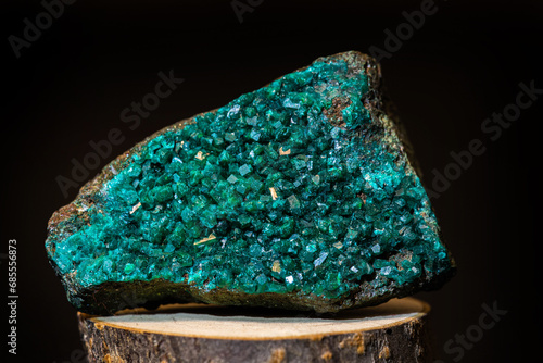 mineral Dioptase, Congo
