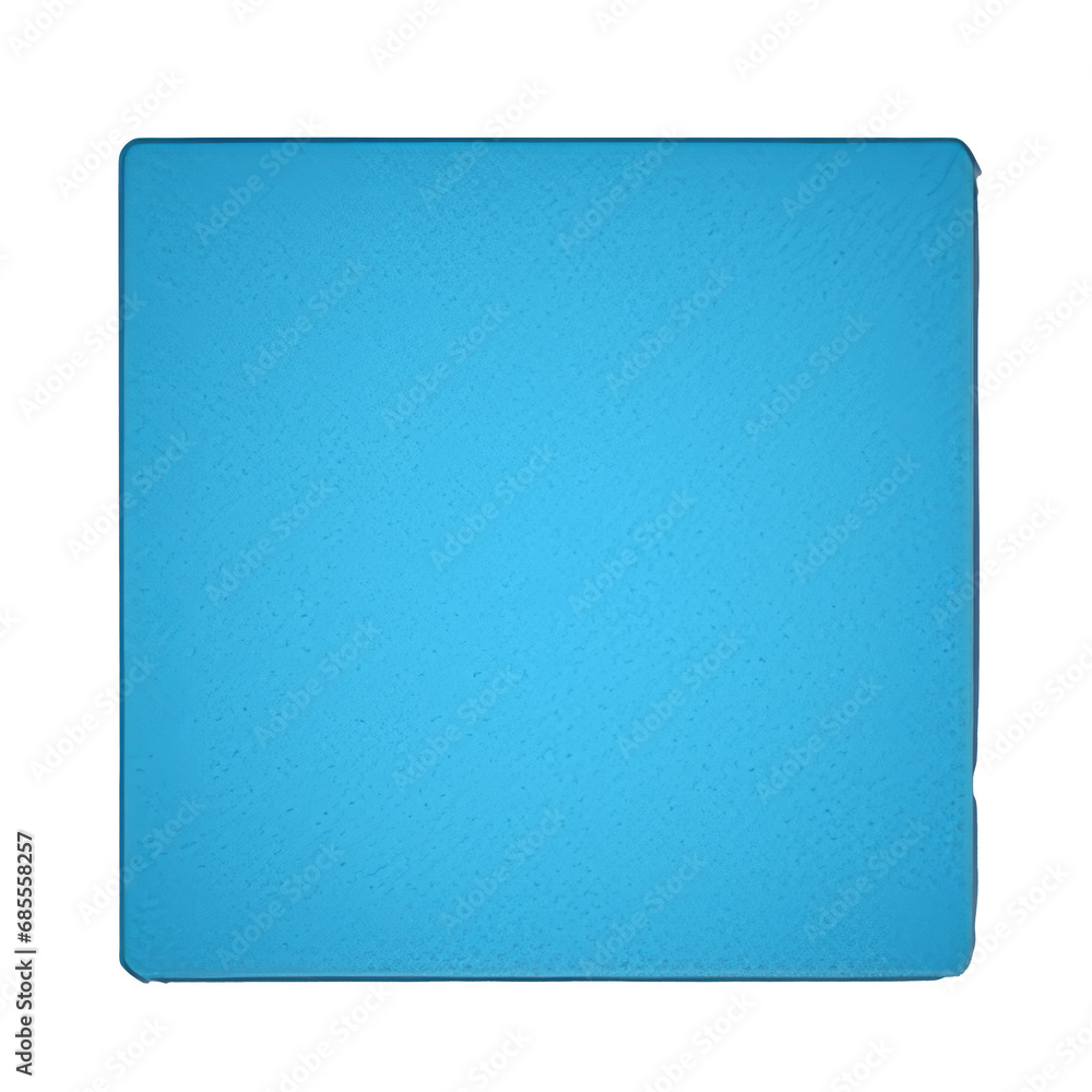 blue stick note isolated on transparency background fgenerative ai blue stick note isolated on transparency background fgenerative ai