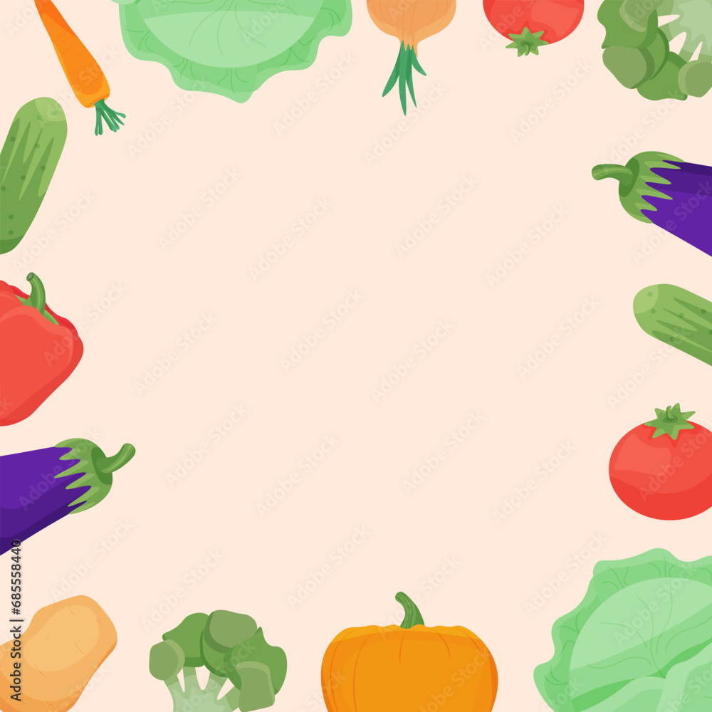poster for local farmers market and harvest festival. vector templates ...