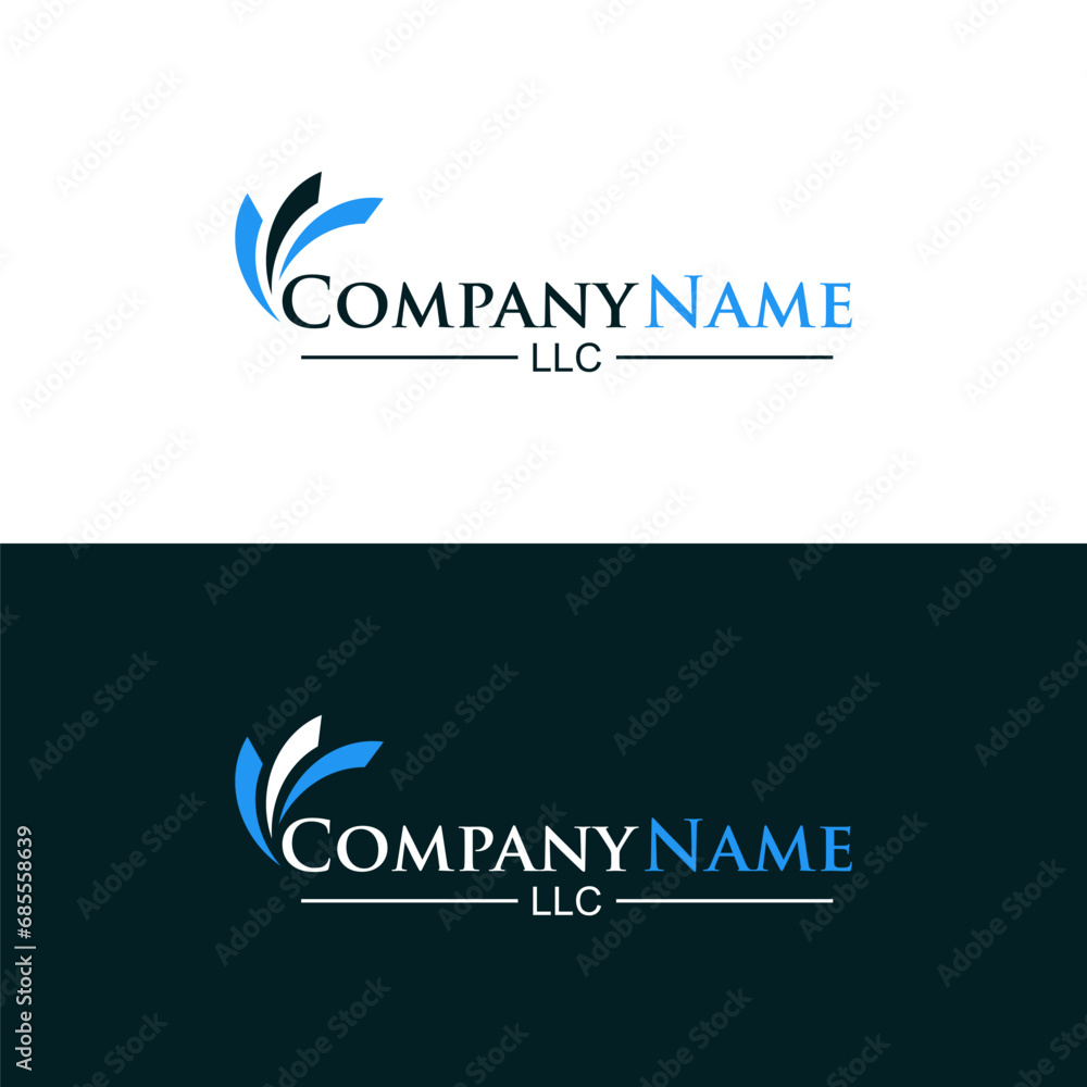 Obraz premium Business consult logo design vector template