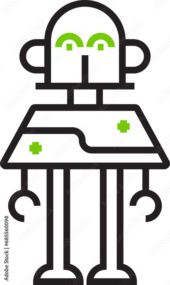 Humanoid Robot Icon
Humanoid Robot Icon