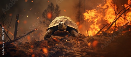 Wildlife devastated by fore...