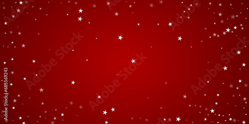 Falling snowflakes christmas background. Subtle