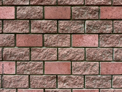 Red bricks wall background 
