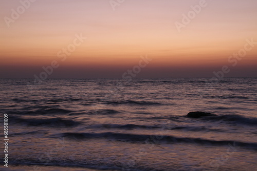 sunset on the beach © Ashkan