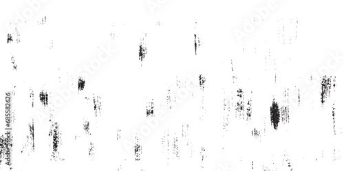 Grunge Black And White Urban Vector Texture Template. Dark Messy Dust Overlay Distress Background. Easy To Create Abstract Dotted  Scratched  Vintage Effect With Noise And Grain. Grunge Background. 