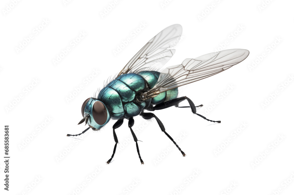 Big fly isolated Big fly isolated