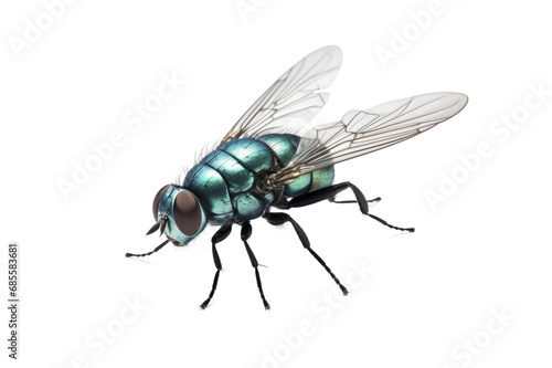 Big fly isolated