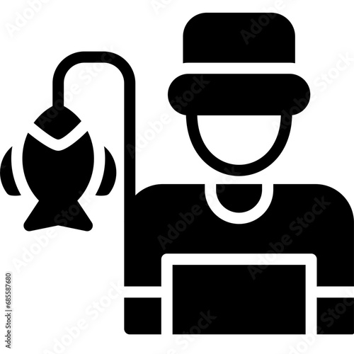 Fisherwoman Icon
