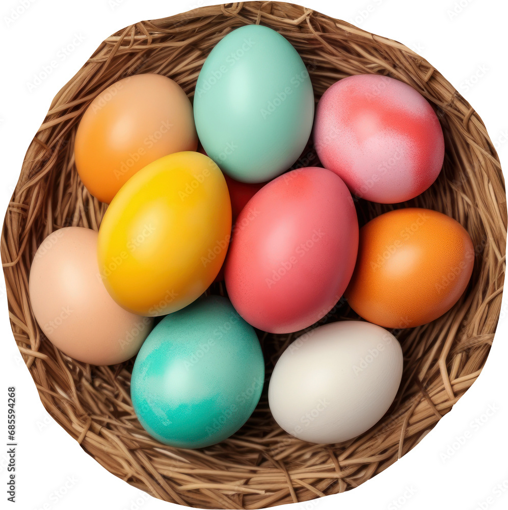 Easter basket transparent background PNG clipart Easter basket transparent background PNG clipart