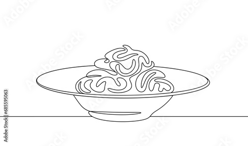  Paste. A portion. One line
