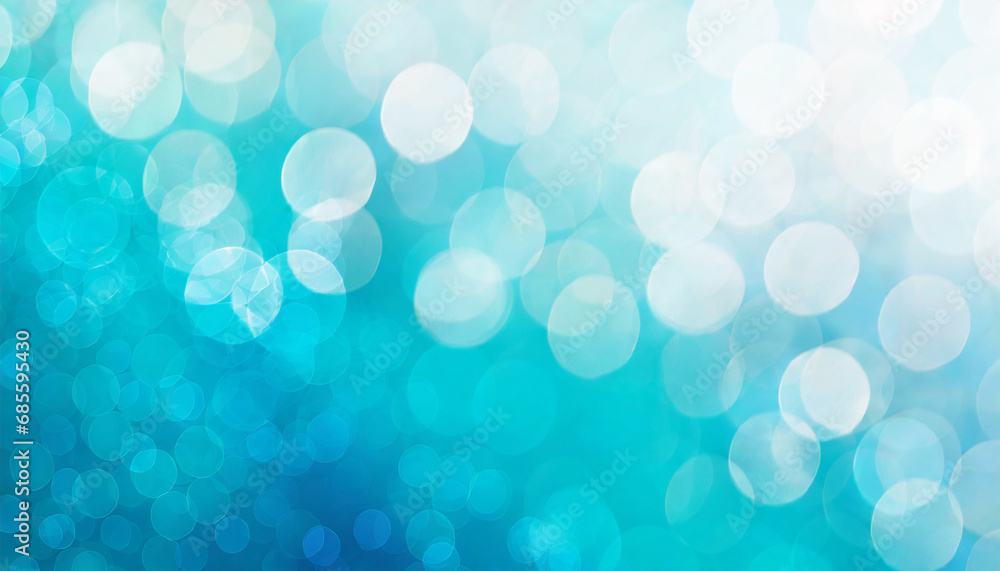 Blue and white bokeh bubbles pattern, abstract background Blue and white bokeh bubbles pattern, abstract background