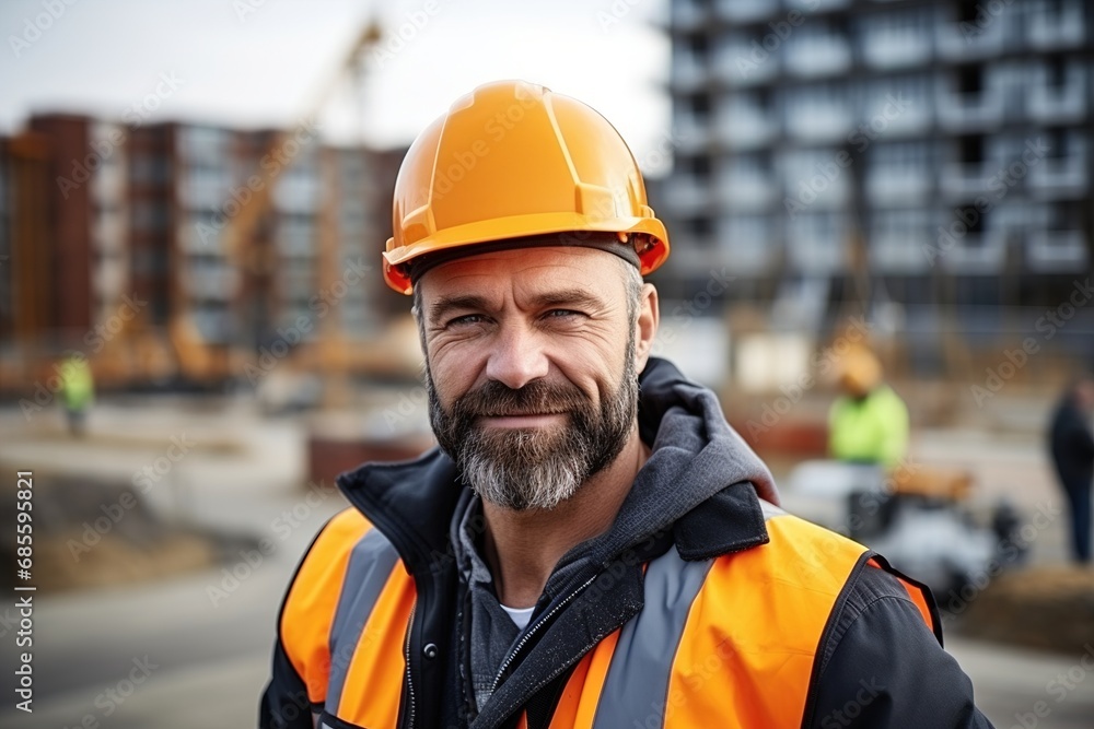 Worker in a work environment. construction worker Worker in a work environment. construction worker