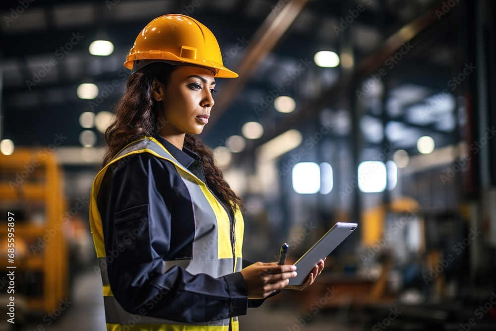 Worker in a work environment. Warehouse worker Worker in a work environment. Warehouse worker