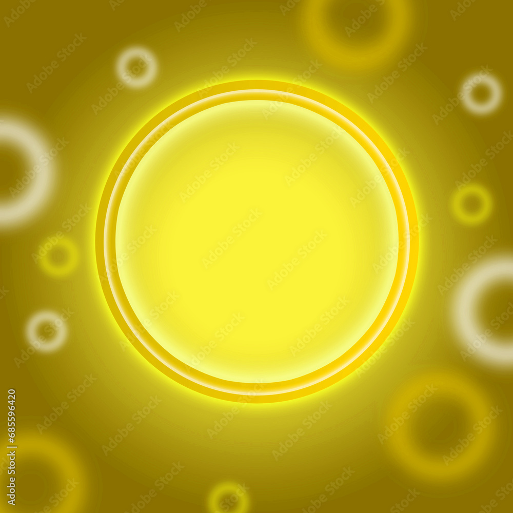 background with yellow bubbles background with yellow bubbles