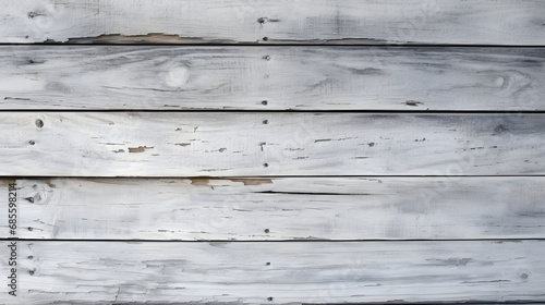  White wooden planks background. Wooden texture. White wood texture. Wood plank background. Generative AI.