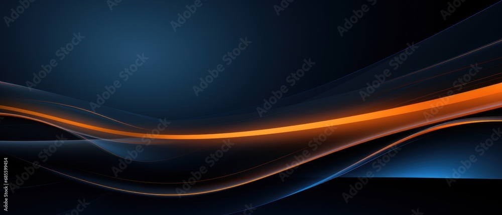 Obraz premium dynamic abstract waves background wallpaper ai generated image