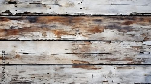  wood board white old style abstract background. Generative AI.