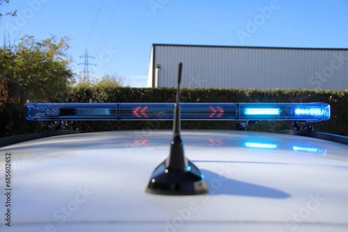 Gyrophare de police photo