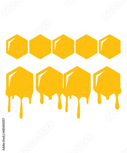 Bee and Beekeeper Vector for Beekeeping photo