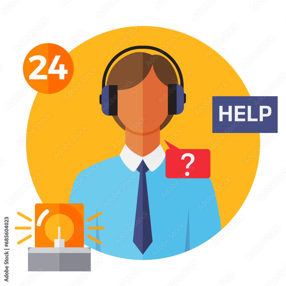 Customer support service web banner, live remotely helpline communication business concept. Client hotline advice assistant communication consulting answering question promo post, 24 help placard Customer support service web banner, live remotely helpline communication business concept. Client hotline advice assistant communication consulting answering question promo post, 24 help placard