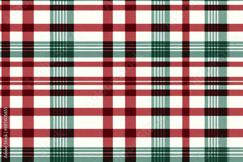 red and white tablecloth