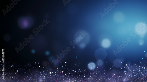 Luxurious blue glitter abstract background, abstract art background