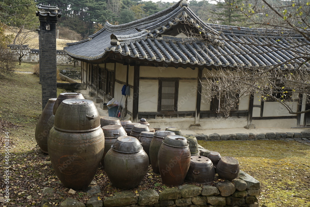 아산 현충사 풍경입니다