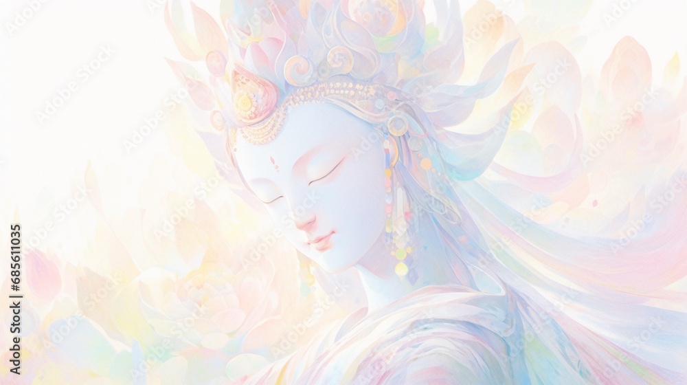Divine Emanations Goddesses of Buddhism, Tara, Kuan Yin