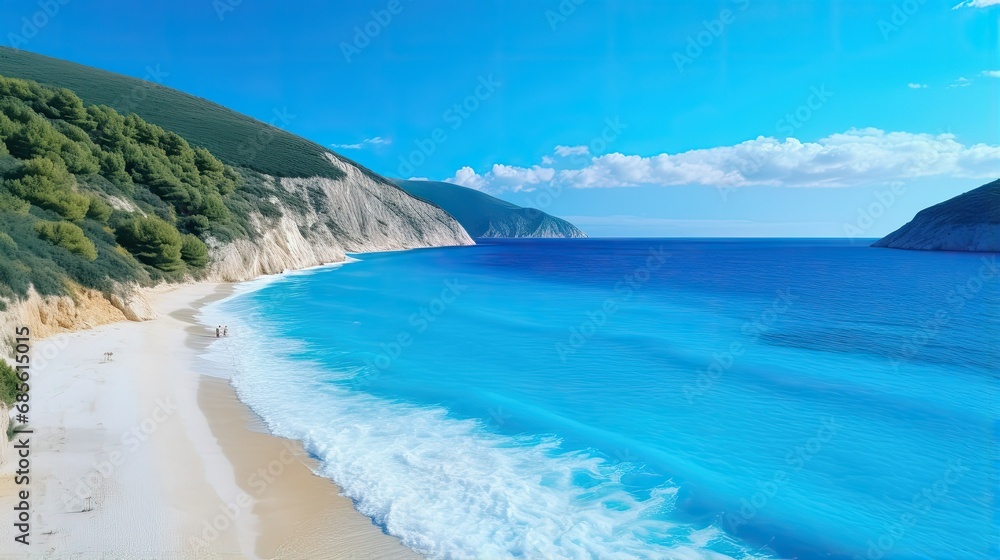 One of the most beautiful beaches of Greece-Myrtos