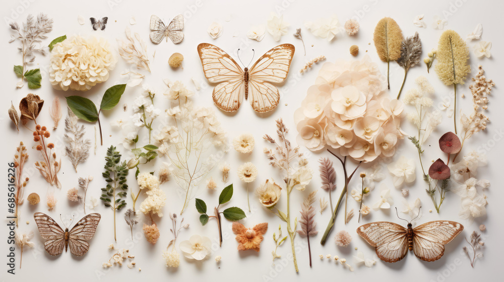 a mesmerizing scene with a knolling perspective that emphasizes the symmetrical layout of natural elements a mesmerizing scene with a knolling perspective that emphasizes the symmetrical layout of natural elements