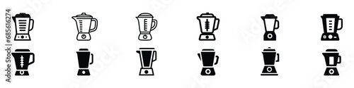 Blender icon, Blender vector icon, Blender symbol isolated, Blender line icon. Blender, juicer line icon. Electric mixer outline vector icon. blender icon on white background