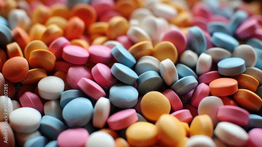 background of colorful pills background of colorful pills