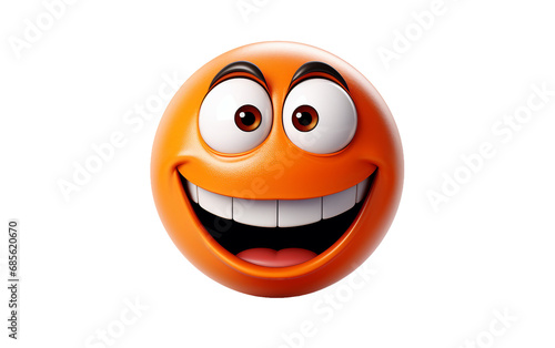 Face of Happiness On Transparent Background