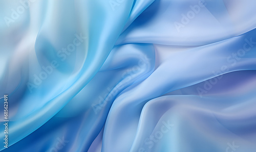 silk background with a very blue gradient, photorealistic details, dreamy and romantic compositions