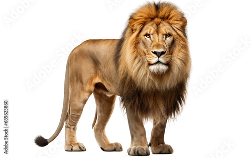 Katanga Lion On Transparent Background