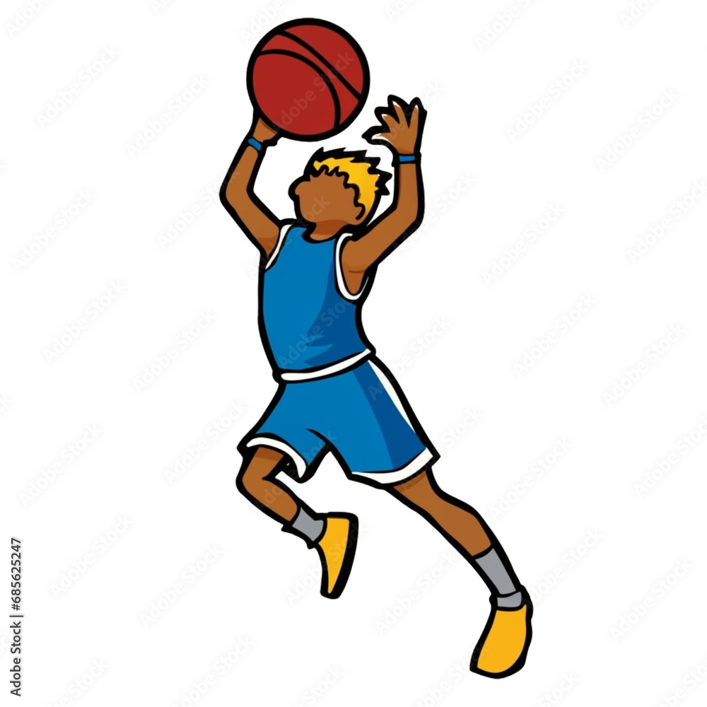 Clipart Of Basketball Clipart Basketball png : Paint Protector , clipart basketball player shooting